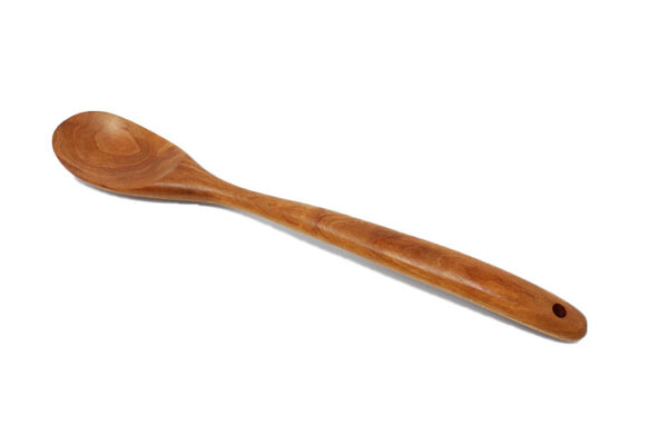 All Around Wooden and Handmade Kitchen Long Spoon Cherry - Image 5