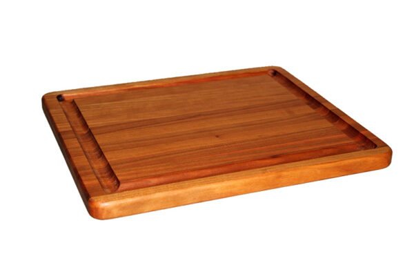 Heavy Duty Face Grain Wooden and Handmade Cutting Board With Juice Grooves (Set of 3) - Image 2