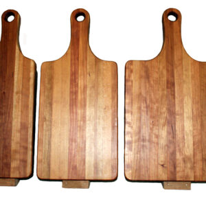 Heavy Duty Side Grain Wooden and Handmade Cutting Board With Handle