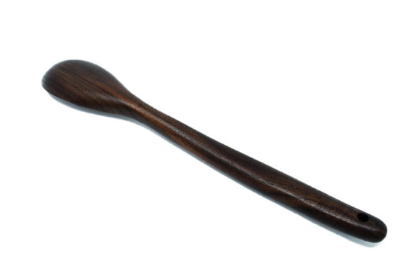 All Around Wooden and Handmade Kitchen Long Spoon Black Walnut - Image 6