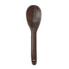 All Around Wooden and Handmade Kitchen Short Spoon Black Walnut - Image 2