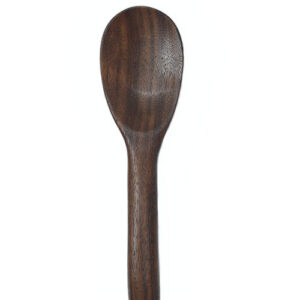 All Around Wooden and Handmade Kitchen Short Spoon Black Walnut
